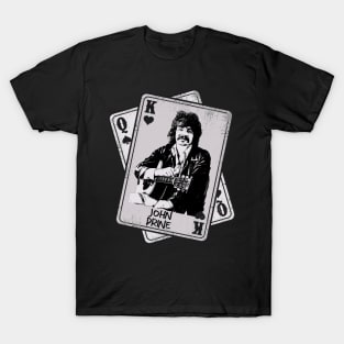 Retro John Prine Style Card T-Shirt